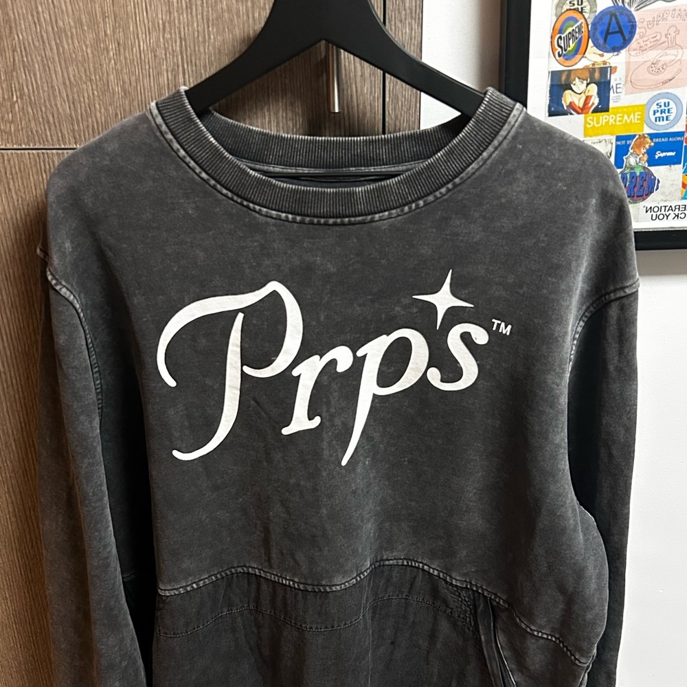 PRPS Black Crewneck Sweatshirt XL